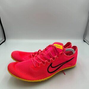 Nike Zoom Mamba 6 Mens Hyper Pink Orange Track & Field Spikes Size 11 DR2733-600